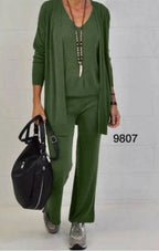 Completo Cardigan, Maglia & Pantalone "Trilly" X3