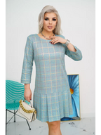 Hélène™ — Robe élégante à carreaux