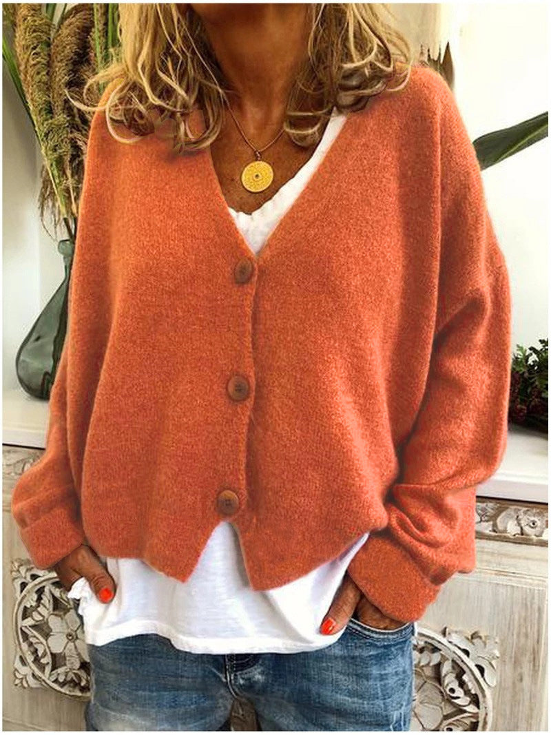 Scarlett - Élégant Cardigan Tricoté