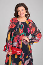 Manuelle™ | Robe florale fluide élégante féminine