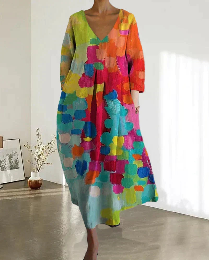 Robe Décontractée et Confortable pour Femme | Style Quotidien Léger – S