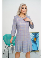 Hélène™ — Robe élégante à carreaux