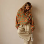SWEET SUANA™ – Pull Oversize à Motifs Fleuris