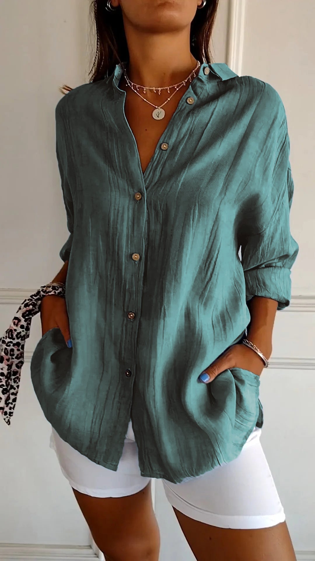 Kia - Blouse Oversized Élégante