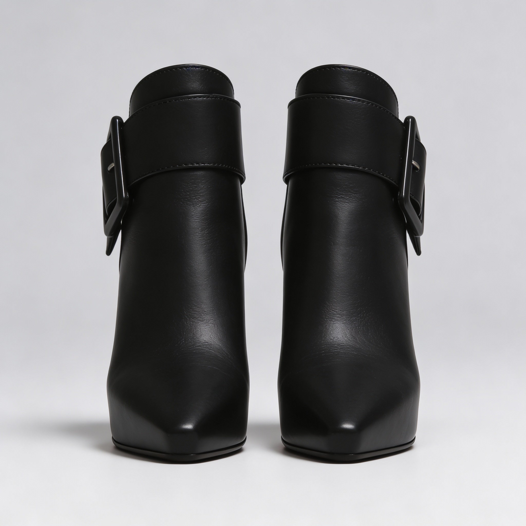 Claudine | Bottines à talons et boucle oversize