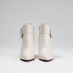 Claudine | Bottines à talons et boucle oversize