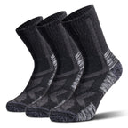 Chaussettes de randonnée - Noires (Pack de 3)
