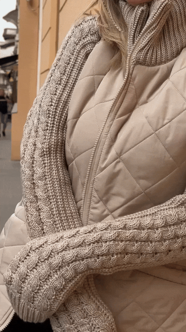 Nora - Veste Matelassée Élégante