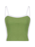 Claire | Top Cami Contrast Tendance Printanier Élégant