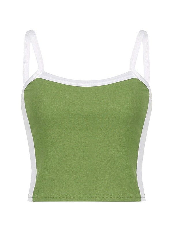 Claire | Top Cami Contrast Tendance Printanier Élégant