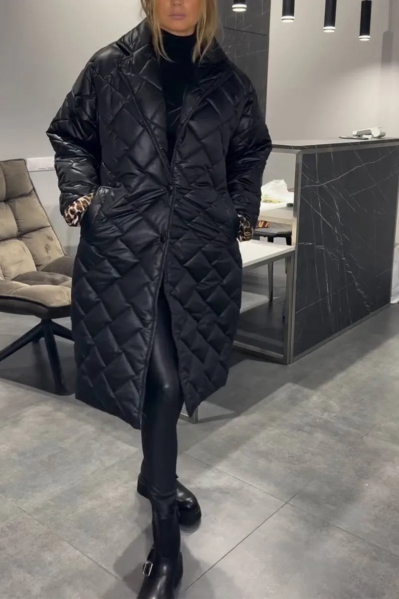 Claire™ | Manteau Léopard Élégance