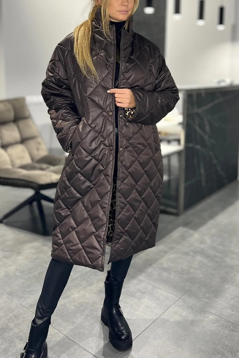Claire™ | Manteau Léopard Élégance