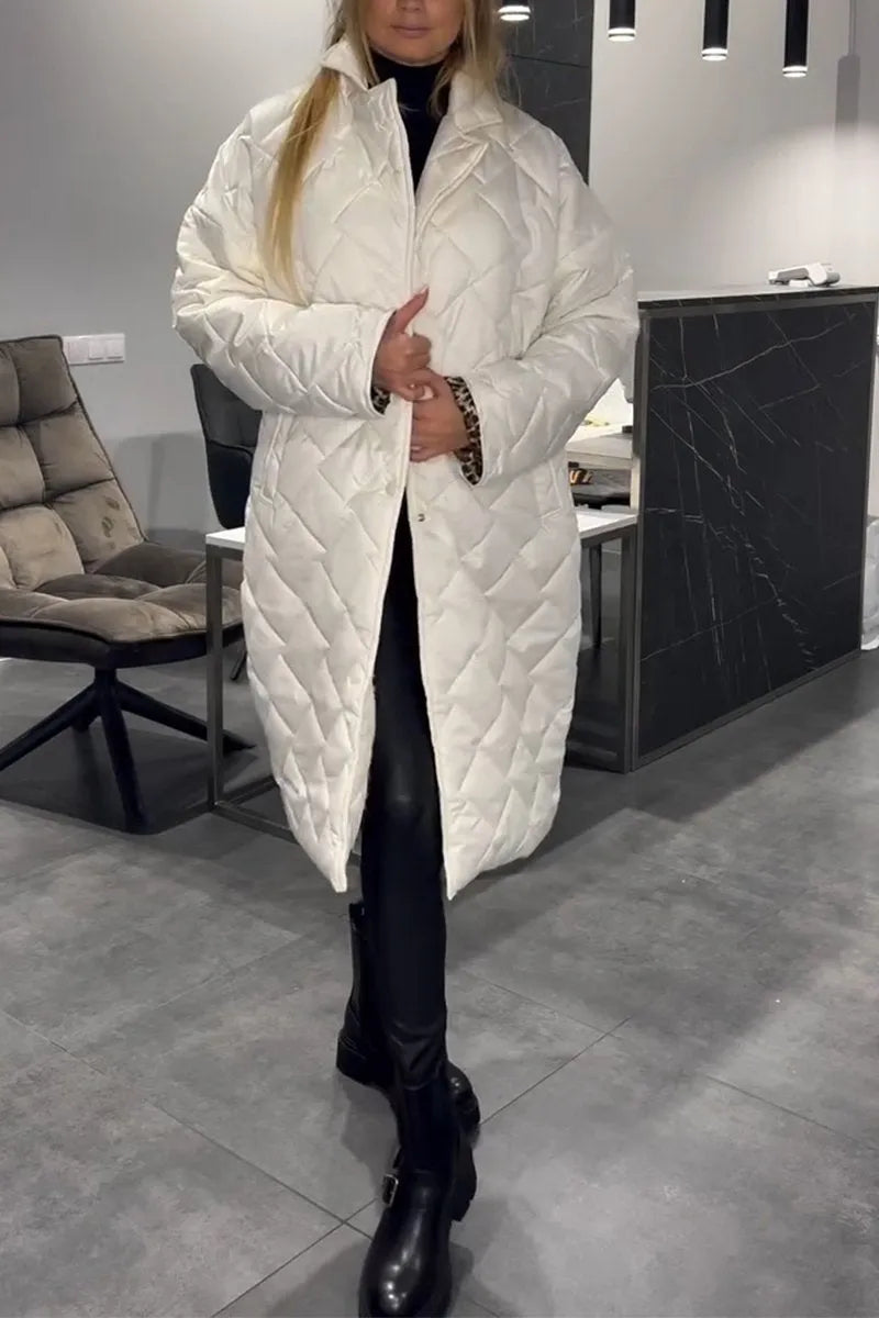 Claire™ | Manteau Léopard Élégance