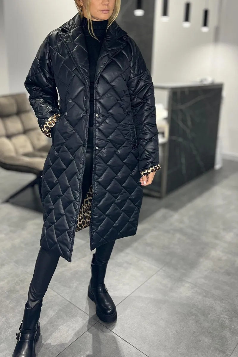 Claire™ | Manteau Léopard Élégance