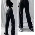 Jean en Denim Taille Haute Tendance