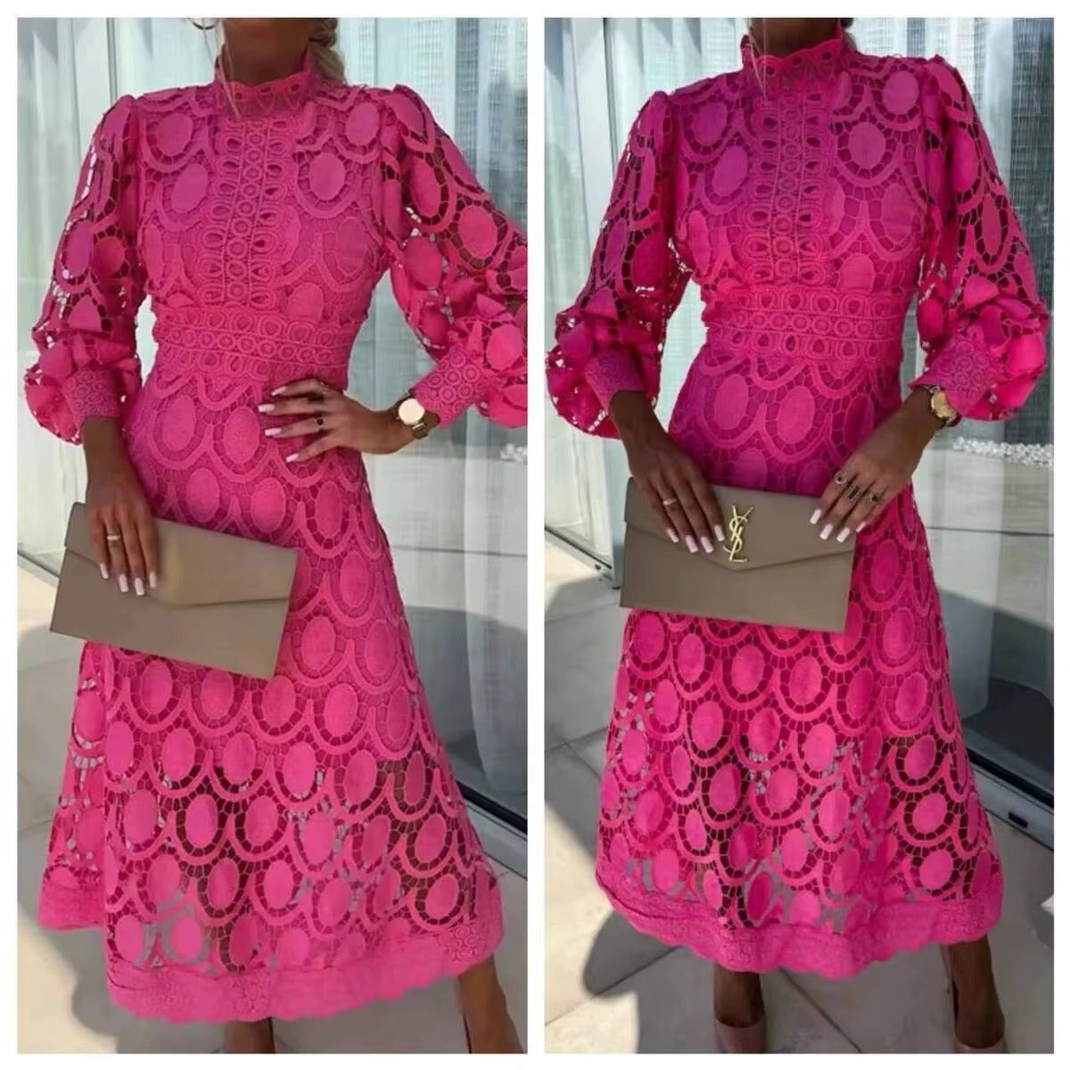Emma | Robe Maxi d'Été en Dentelle Tendance Élégante