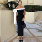 Valentina | Robe de Soirée Midi Tendance Élégante
