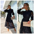 Emma | Robe Maxi d'Été en Dentelle Tendance Élégante