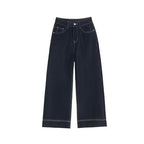 Jean en Denim Pattes d'Éléphant Tendance