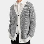 Étienne - Cardigan Décontracté Tricot Homme