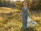 Amélie | Robe Maxi Imprimée Bohémienne Tendance Élégante