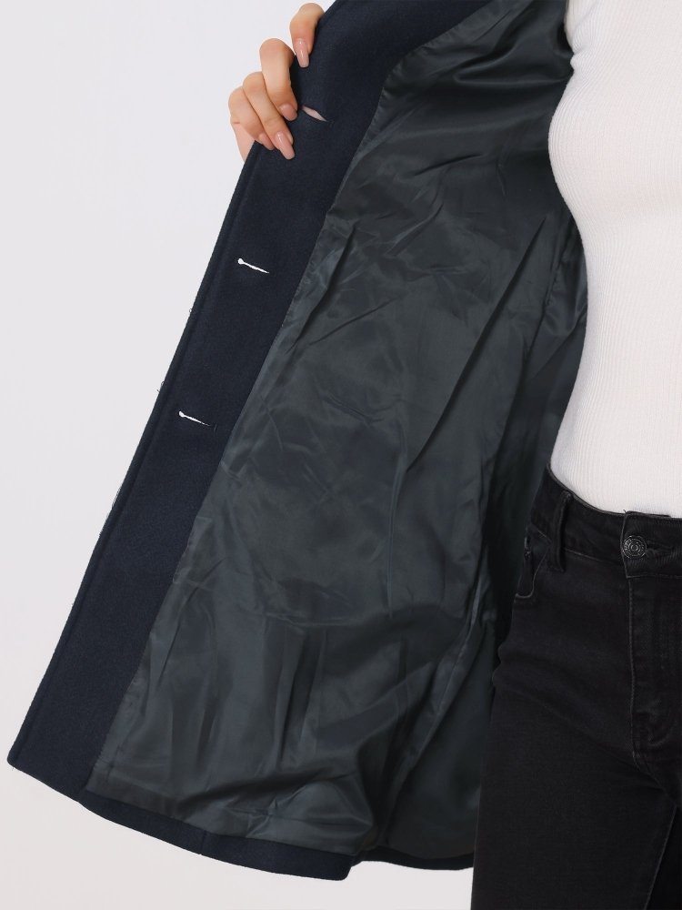 Clémence | Manteau d'hiver pour femme à un bouton