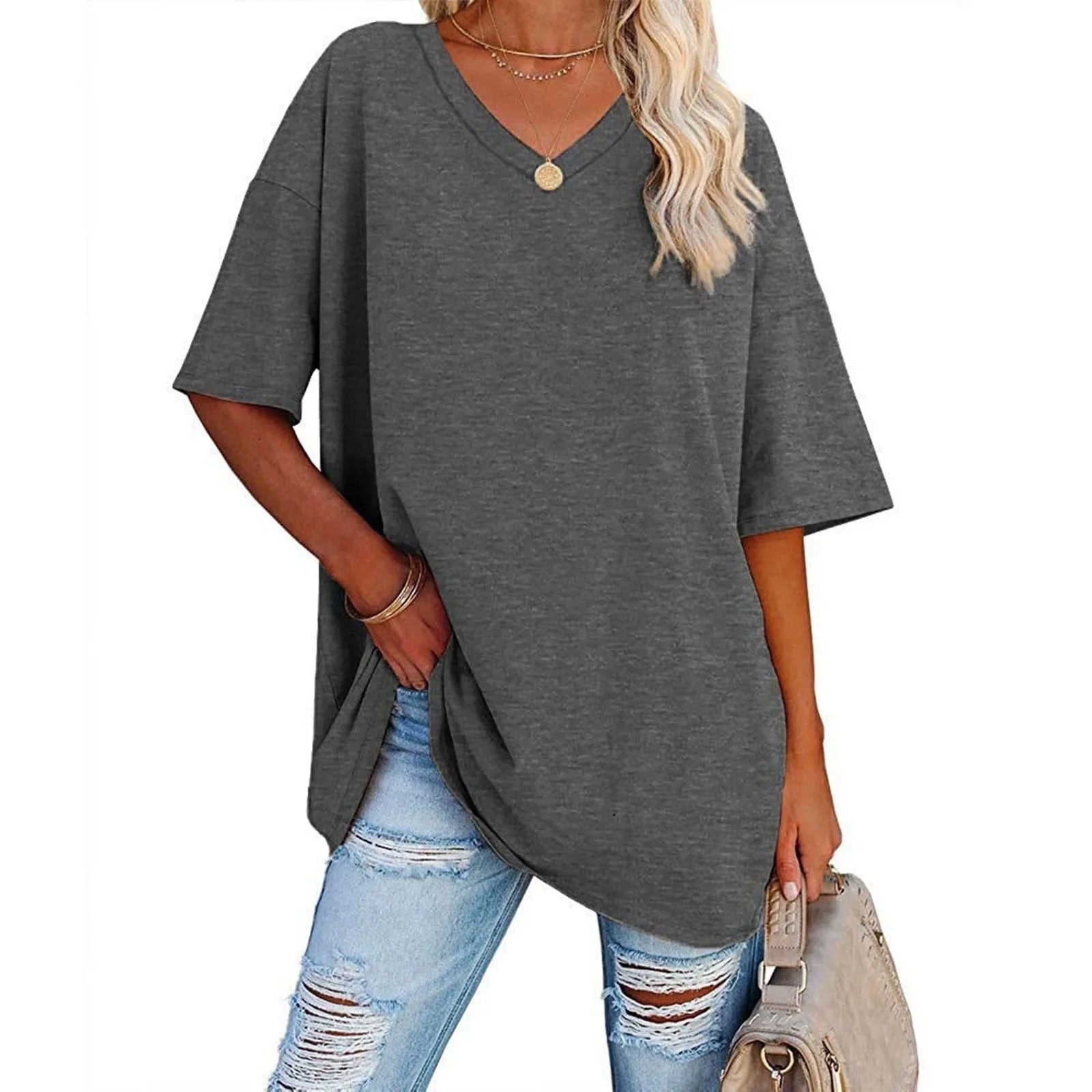 Gisele - T-shirt Élégant en Coton