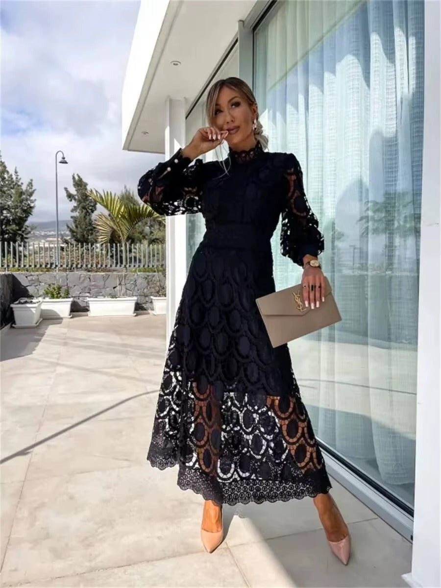 Emma | Robe Maxi d'Été en Dentelle Tendance Élégante