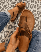 Chaussures Confort Été Pour Femme | Semelle Ergonomique – Marron